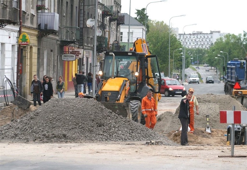 Remont skrzyzowania ulic Malczewskiego i Wernera