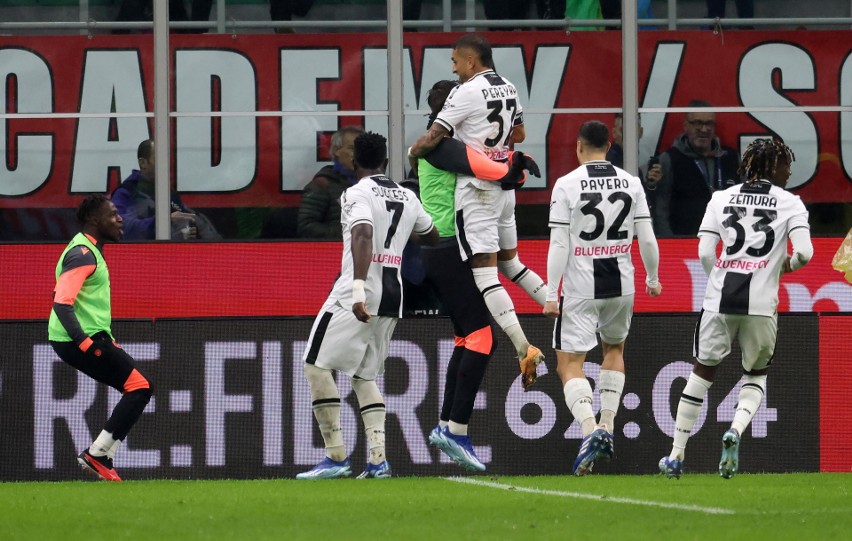 AC Milan - Udinese 0:1. Smutek gospodarzy, radość gości