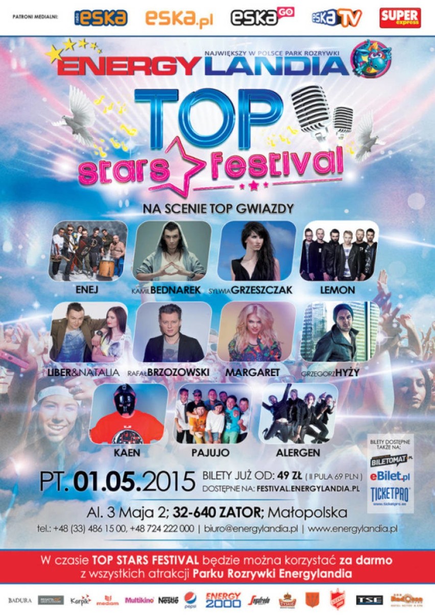 TOP STARS Festival - Zator / Energylandia...
