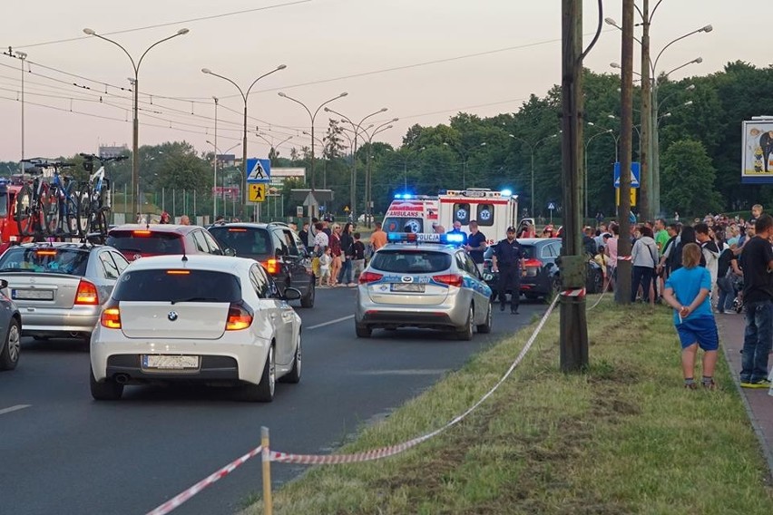 Wypadek w Będzinie: motocyklista z Czeladzi potrącił...