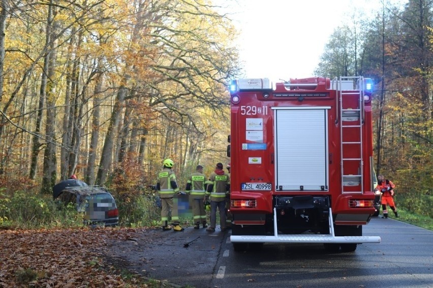 Wypadek koło Sławna