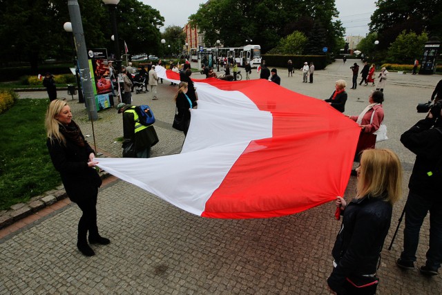 Na marszu nie pojawiły się żadne symbole partyjne, mimo, że organizatorem wydarzenia była młodzieżówka PiS.