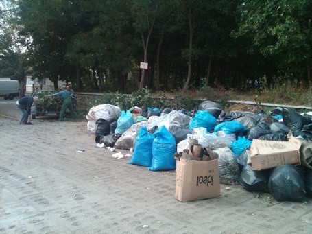 Rudzka Góra zasypana śmieciami. Nielegalne wysypisko przy ul. Starorudzkiej (wideo, galeria)