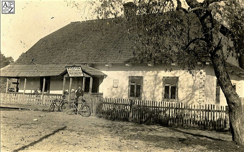 Podzamojskie Kaczórki. Lata 30 ubiegłego wieku. Na zdjęciu...