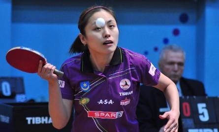 Li Qian rozegrała w Lidzbarku Warmińskim kolejny zwycięski pojedynek.