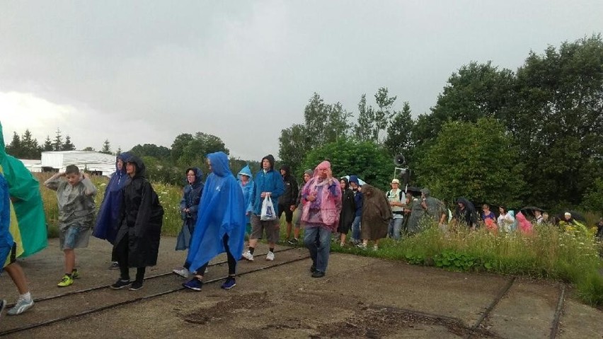 Uczestnicy 34. Tyskiej Pielgrzymki Pieszej na Jasną Górę