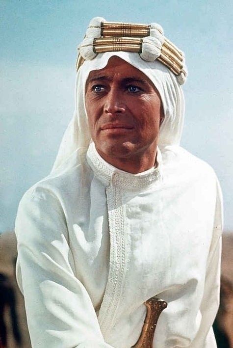 Peter O'Toole jako Lawrence z Arabii (fot. PictureLux)