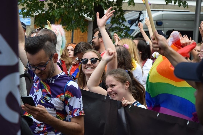 I Marsz Równości w Częstochowie. Były próby jego...