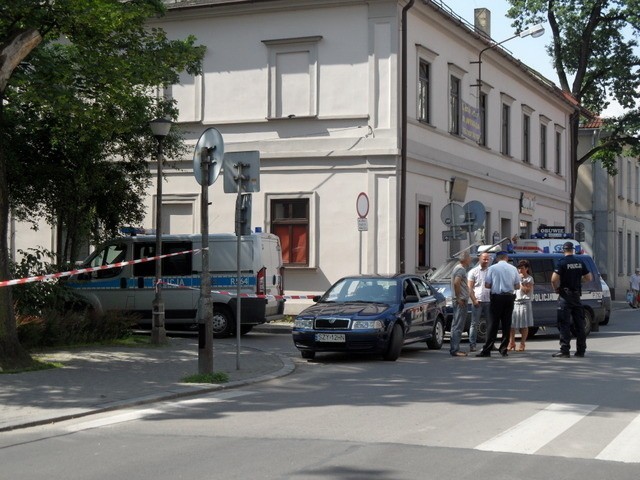 Alarm bombowy w sądzie w Żywcu