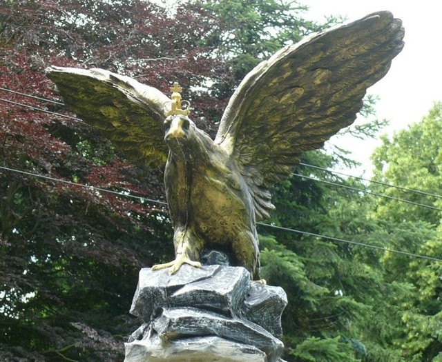 Towarzystwo Pamięci Hetmana Stefana Czarnieckiego w Czarncy zakupiło nowego orła, po tym, jak wcześniejszemu&#8230; urwano głowę.
