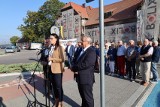 Ministerialna wizyta na dworcu kolejowym w Szczecinku [ZDJĘCIA]