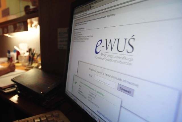 Od 1 stycznia 2013 r. działa nowoczesny system elektroniczny, w skrócie eWUŚ.