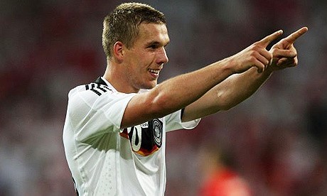 Lucas Podolski strzelił drugiego gola w meczu z Australią.