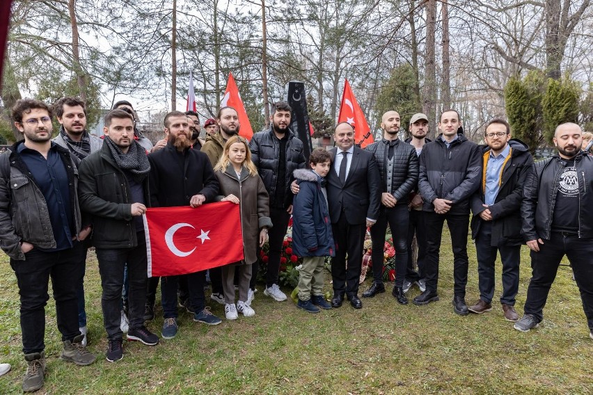 Uroczystości ku pamięci żołnierzy tureckich poległych na...