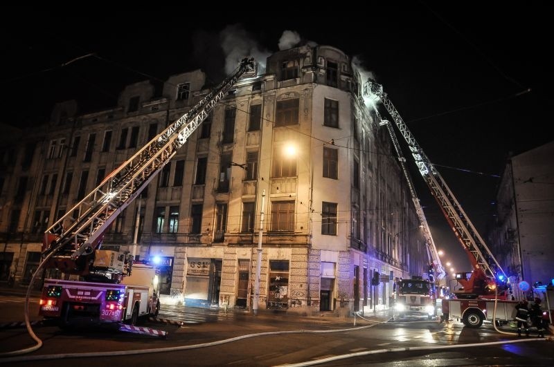 Tragiczny pożar w kamienicy u zbiegu ulic Gdańskiej i...