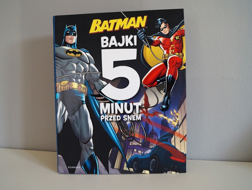 "Batman. Bajki 5 minut przed snem" od wydawnictwa Egmont