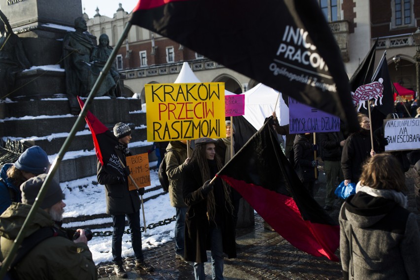 Kraków. Protestują przeciwko prześladowaniu mniejszości