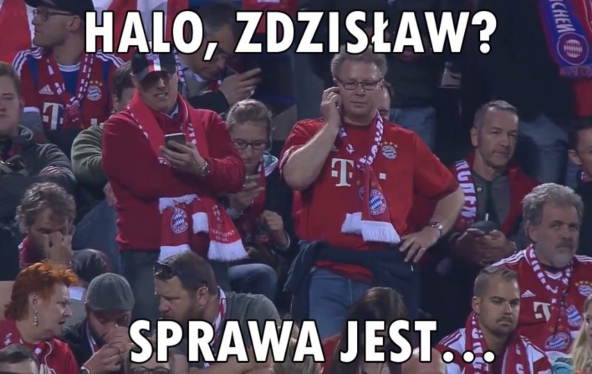 Memy po meczu Atletico Madryt - Bayern Monachium