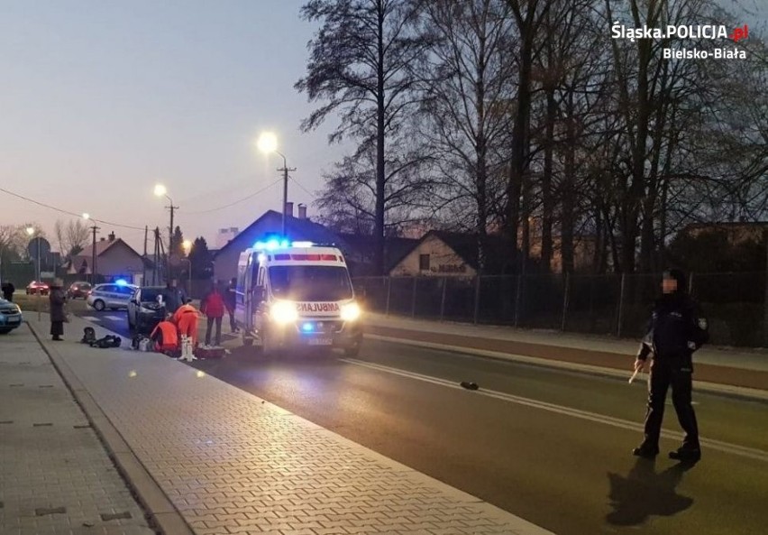 Wypadek w Czechowicach-Dziedzicach: na przejściu zginęła 79-letnia kobieta