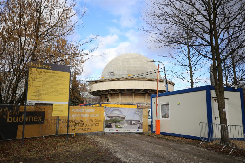 Modernizacja Planetarium Śląskiego - luty 2020