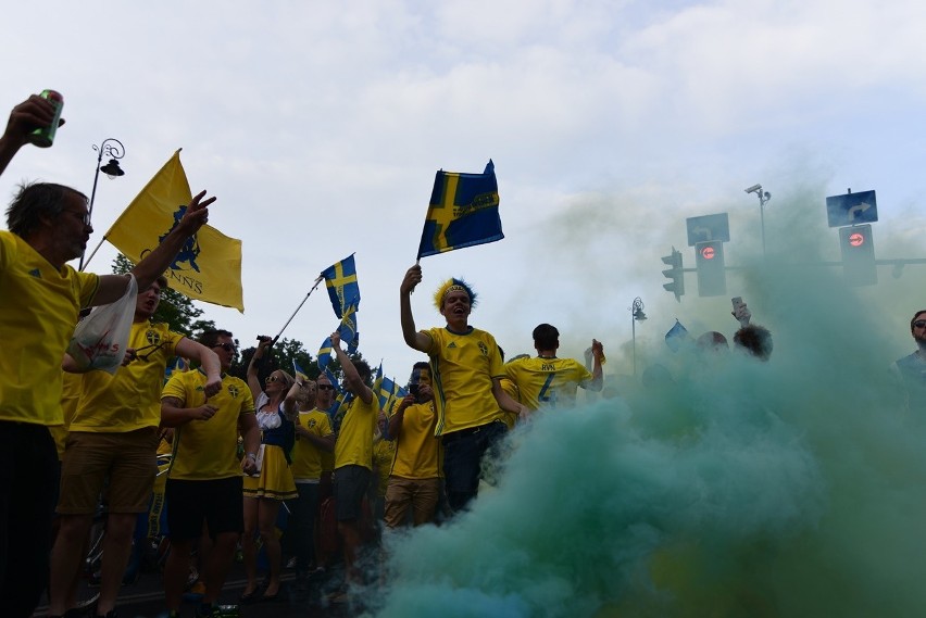 Euro U21 w Lublinie. Kibice Szwecji i Słowacji w drodze na mecz [ZDJĘCIA]