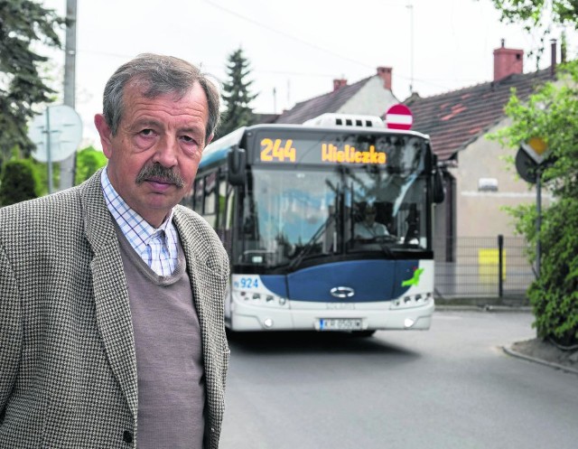 Autobus kursujący ulicą Sielską bardzo przeszkadza mieszkańcom