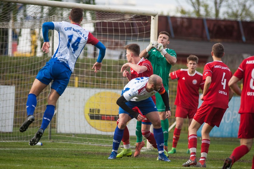 Gryf Słupsk - Jantar Ustka 2:1 (0:1)