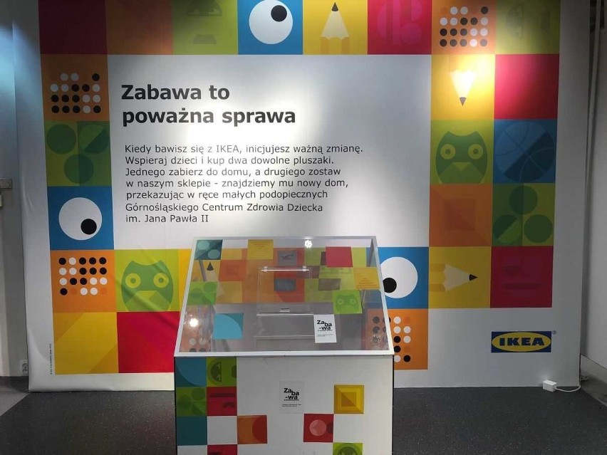 Ikea Katowice zbiera maskotki dla małych pacjentów...