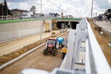 Ul. Wasilkowska i tunel prawie gotowe. Będą dwa pasy ruchu (wideo)