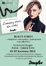 Czas na zmiany- Douglas Beauty Street 2014 w Galerii Echo w Kielcach