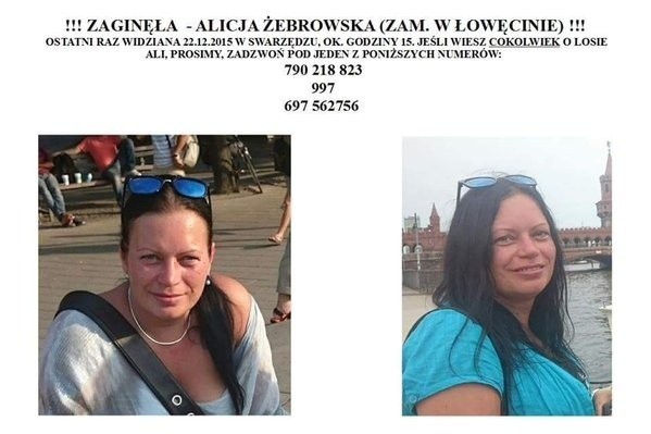 Trwają poszukiwania zaginionej kobiety