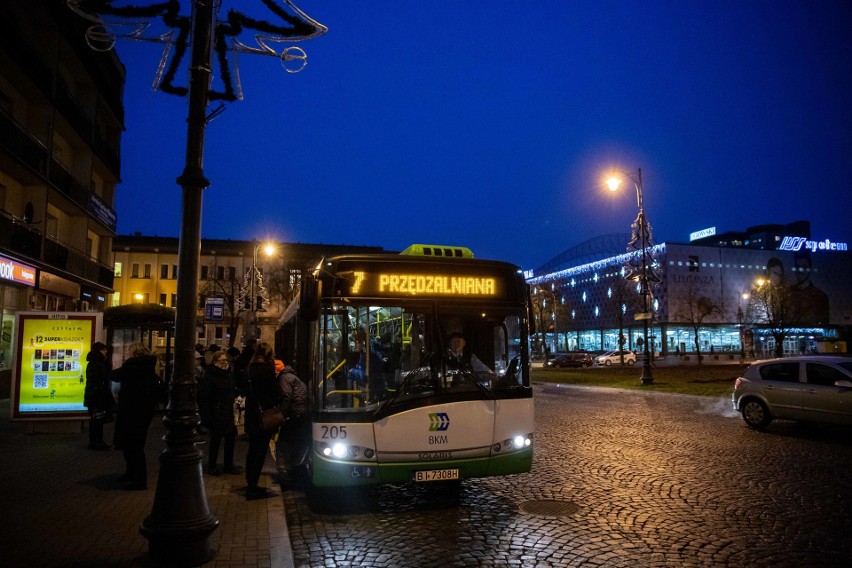 Białostocka Komunikacja Miejska. Sprawdź, jak pojadą autobusy w Boże Narodzenie, Sylwestra i Nowy Rok w Białymstoku? (zdjęcia)