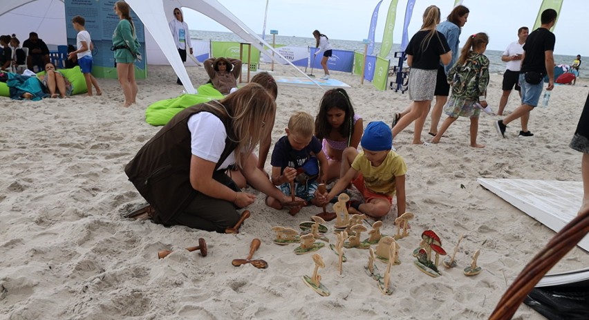 Projekt „Plaża PGE – Poznaj Moc Bałtyckiego Wiatru” w Sasinie
