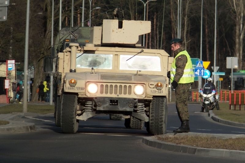 W poniedziałkowe popołudnie ulicami Białegostoku przejechała...