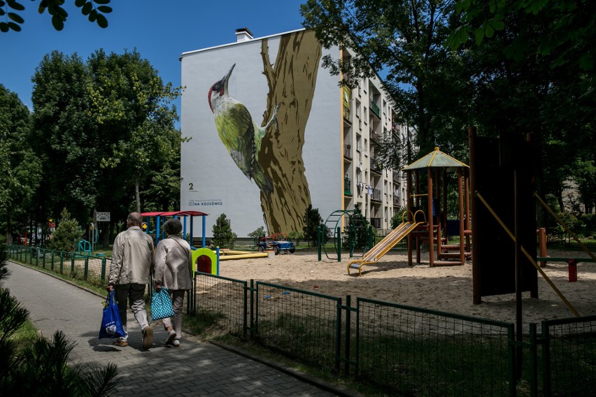 Kraków. Piękny mural na Kozłówku. Spółdzielnia zapowiada...