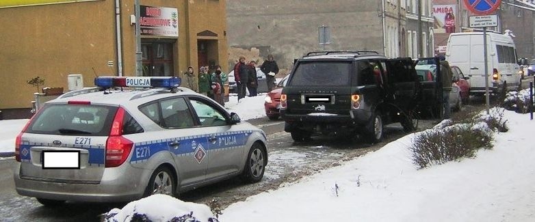 W Sulechowie zderzyły się cztery auta, w tym radiowóz