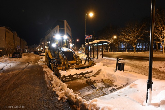 Białystok. Zimowe oczyszczanie miasta