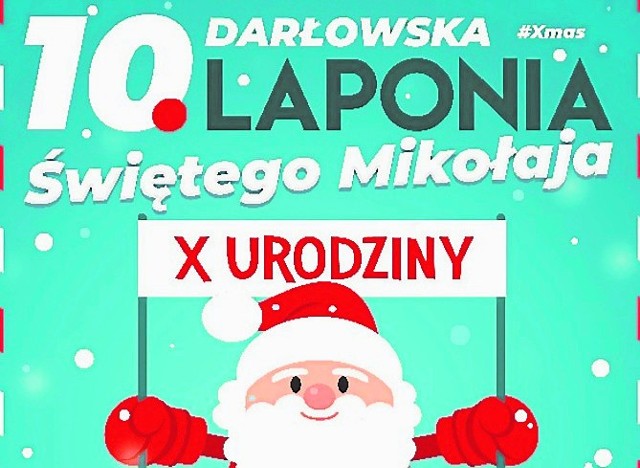 Jubileuszowa edycja Darłowskiej Laponii odbędzie się 2 grudnia na głównym placu Darłowa
