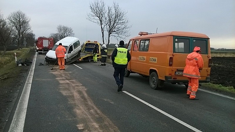 Wypadek na drodze krajowej nr 8 na odcinku między...