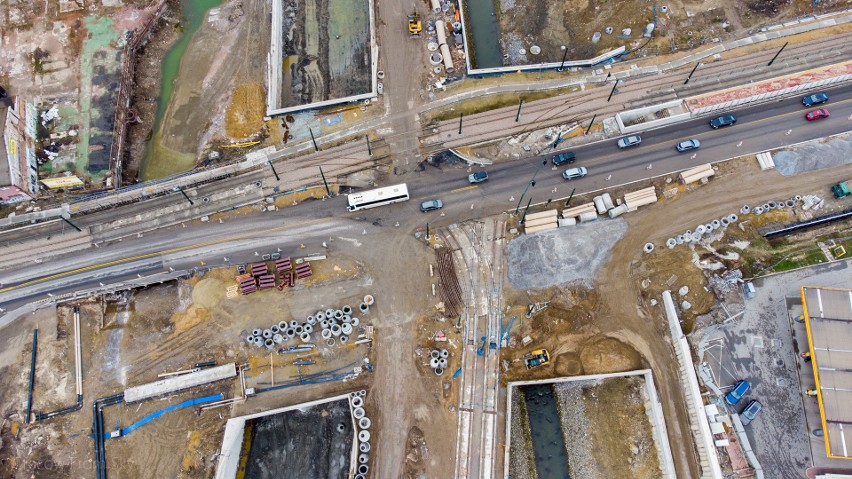 Kraków. Przelecieliśmy dronem nad Trasą Łagiewnicką. Od początku do końca [10.04]