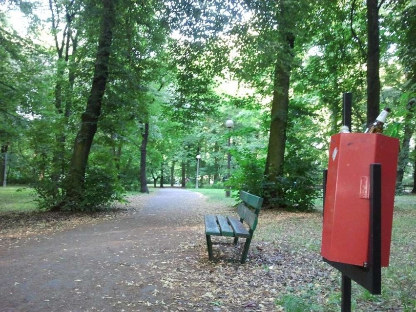 Park górczyński w Poznaniu