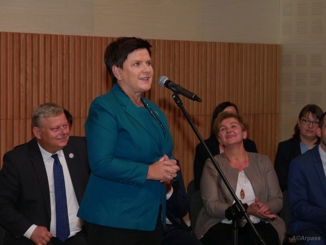 Wicepremier Beata Szydło w Kozienicach.