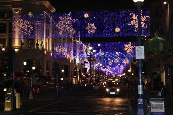 Regent's Street w świątecznej oprawie