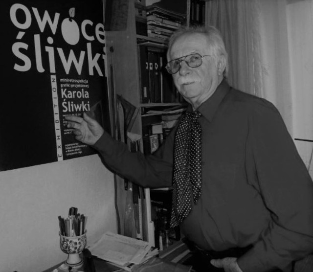 Karol Śliwka był jednym z najbardziej uznanych grafików w Polsce, stworzył kilkaset znaków graficznych