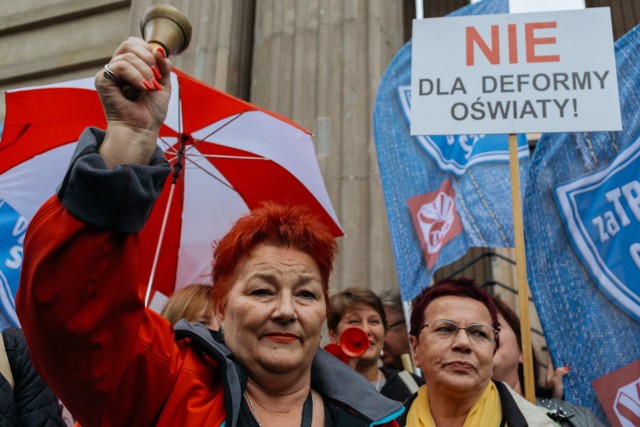 Ogólnopolska manifestacja pracowników oświaty ma odbyć się w sobotę 21 kwietnia w warszawie