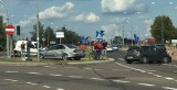 Wypadek na skrzyżowaniu Swobodnej i Konstytucji 3 Maja w Białymstoku. Jedna osoba trafiła do szpitala (zdjęcia)