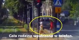 Kobieta z dziećmi niemal potrącone przez tramwaj, bo każdy zapatrzył sie w telefon [wideo]