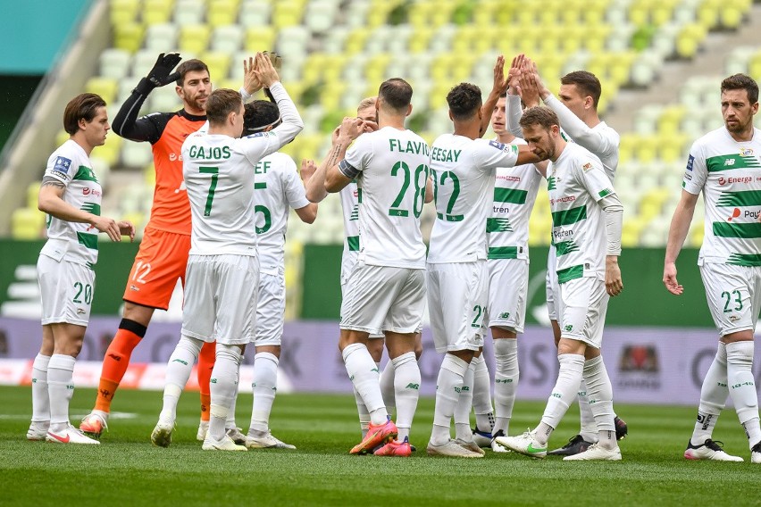 Lechia Gdańsk - Cracovia 8.05.2021 r. Lechia bez jakości i dalej od Ligi Konferencji. Stokowiec: Przespaliśmy pierwszą połowę [zdjęcia]