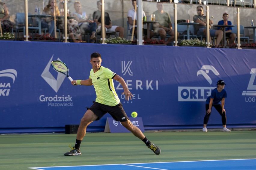 Kamil Majchrzak szybko pożegnał się z Kozerki Open (w grze...