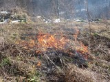 Pierwsze pożary traw w Lęborku. Za to grozi kara